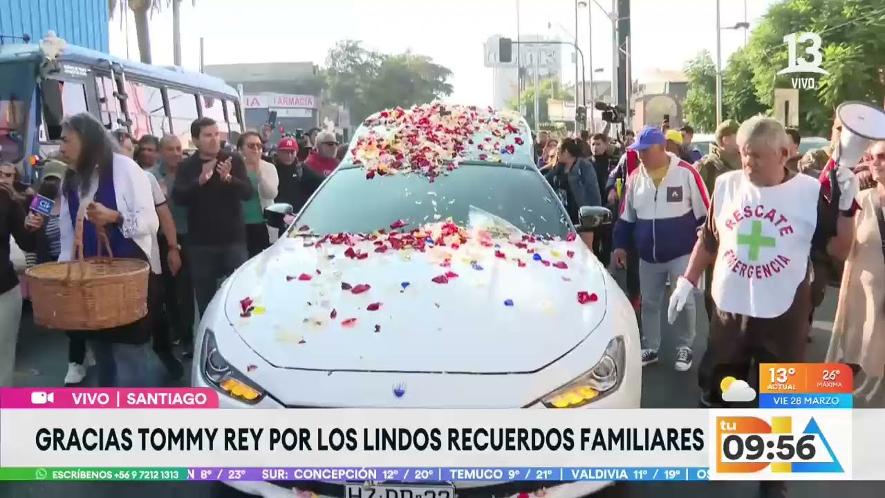 Canciones, aplausos y el homenaje de la pérgola: El camino a la Catedral de Tommy Rey  | Tu Día |