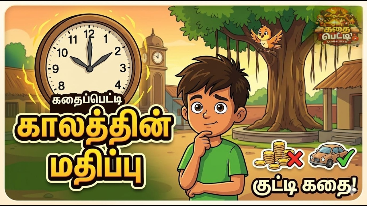 காலத்தின் மதிப்பு | தமிழ் குட்டி கதைகள் | Kadhai Petti