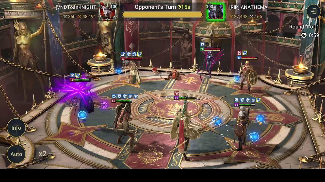 Live Arena season 9 [VND] ToảnKNIGHT  #raidshadowlegends #livearenaraid