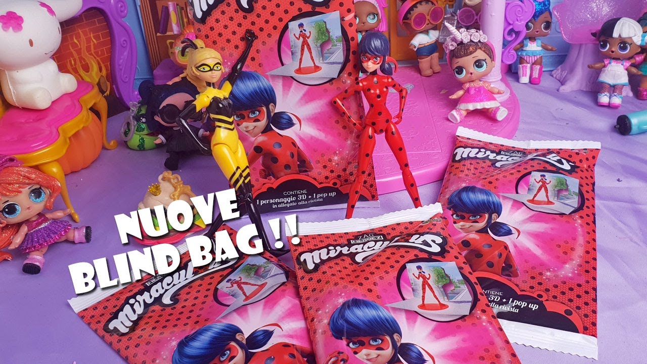 🐞 Le nuove Blind Bags di MIRACULOUS con i Personaggi 3D 🐞 [Unboxing]