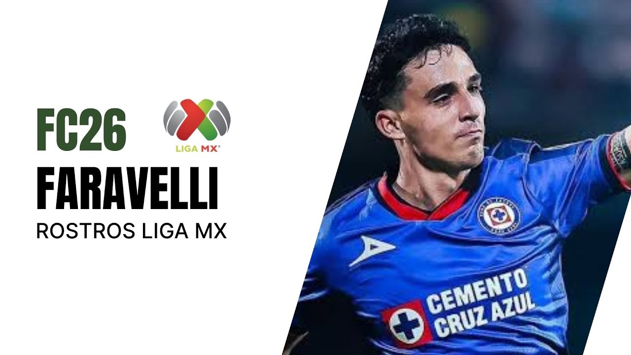 FC26 | Creación de Rostros Liga MX | Lorenzo Faravelli 