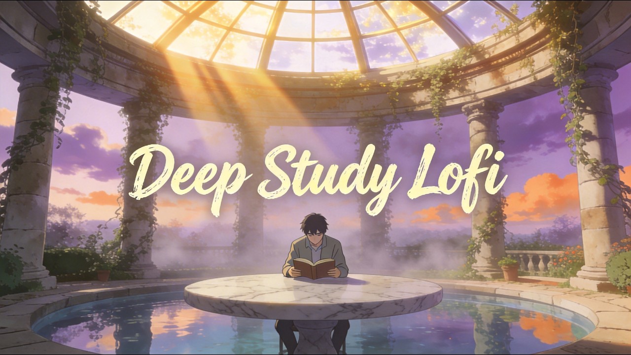 🌿 Dreamy Garden Lofi ☀️ Peaceful Study Beats for Deep Focus & Productivity | Lo-Fi Cloud Nest