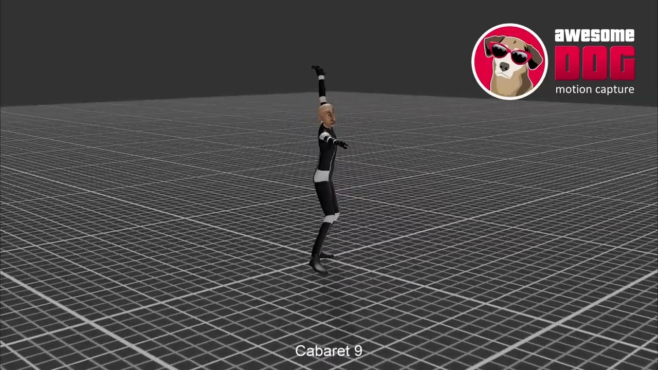 Cabaret Dances Unity 3D MoCap Demo