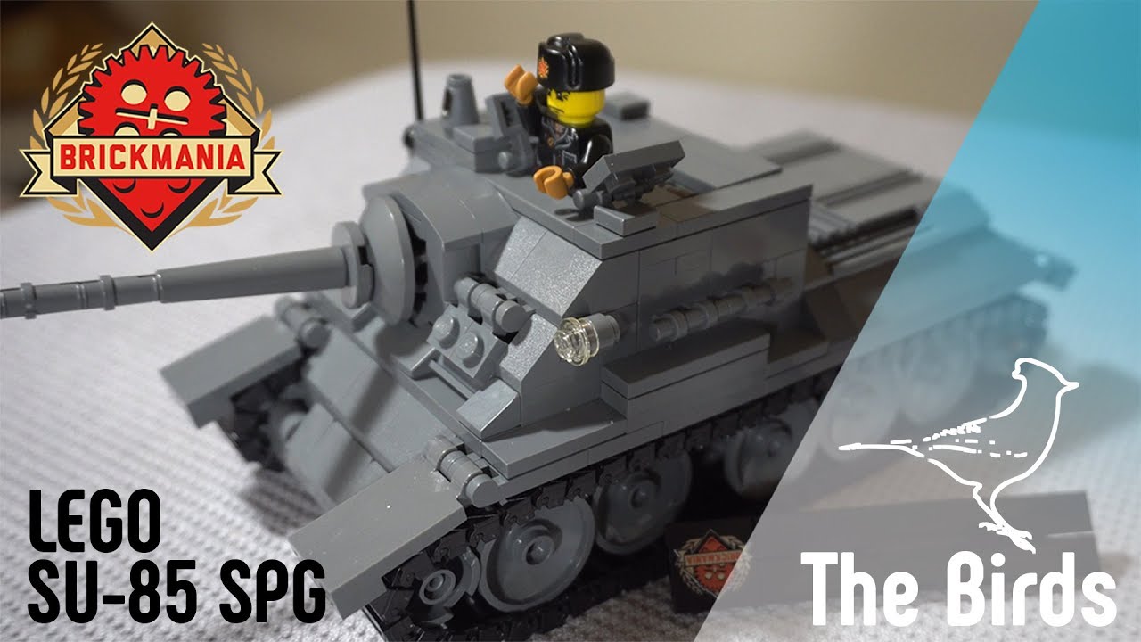 LEGO SU-85 SPG from Brickmania - Build & Review
