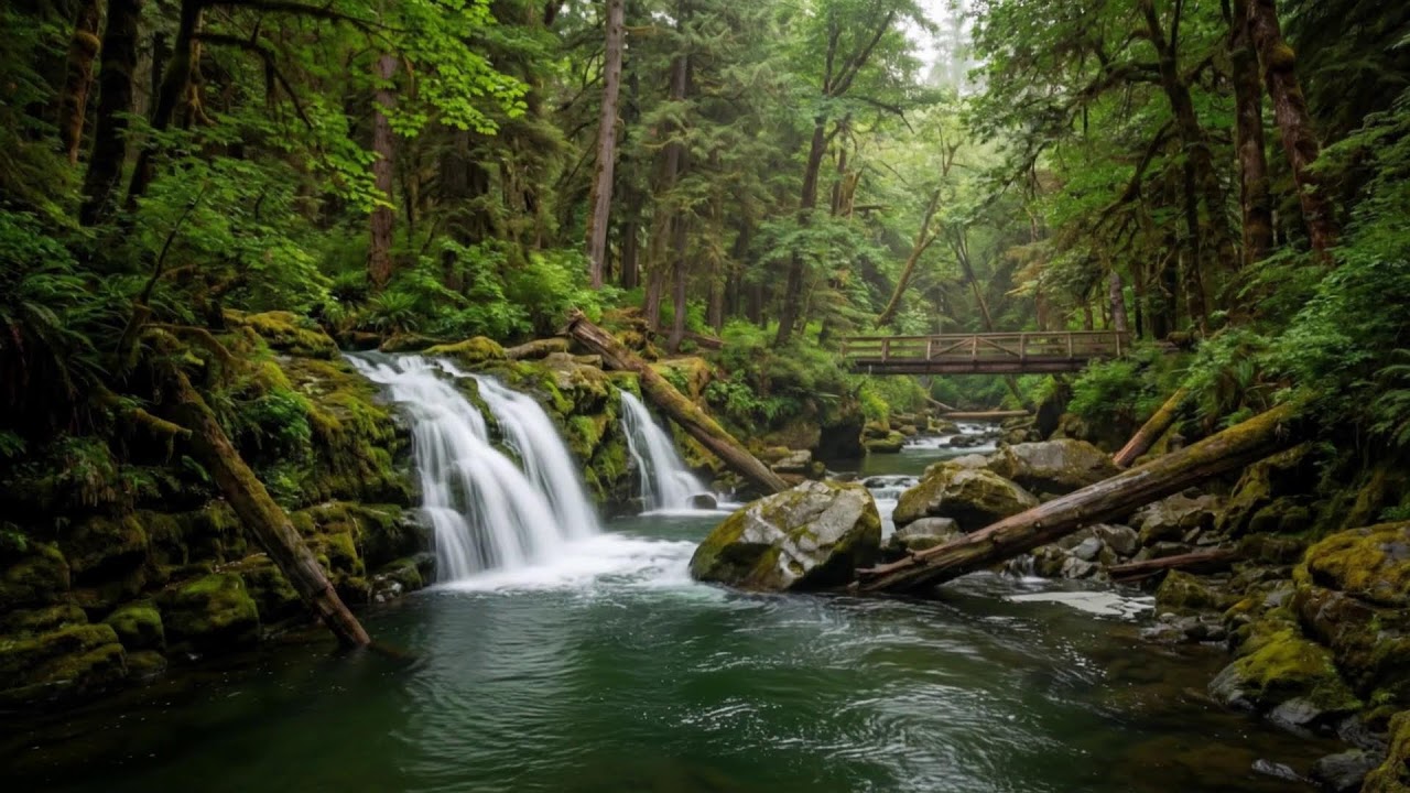 Calming Piano & Water Sounds 💧 Relaxation for Sleep, Healing & Inner Peace,Calm Relax 2