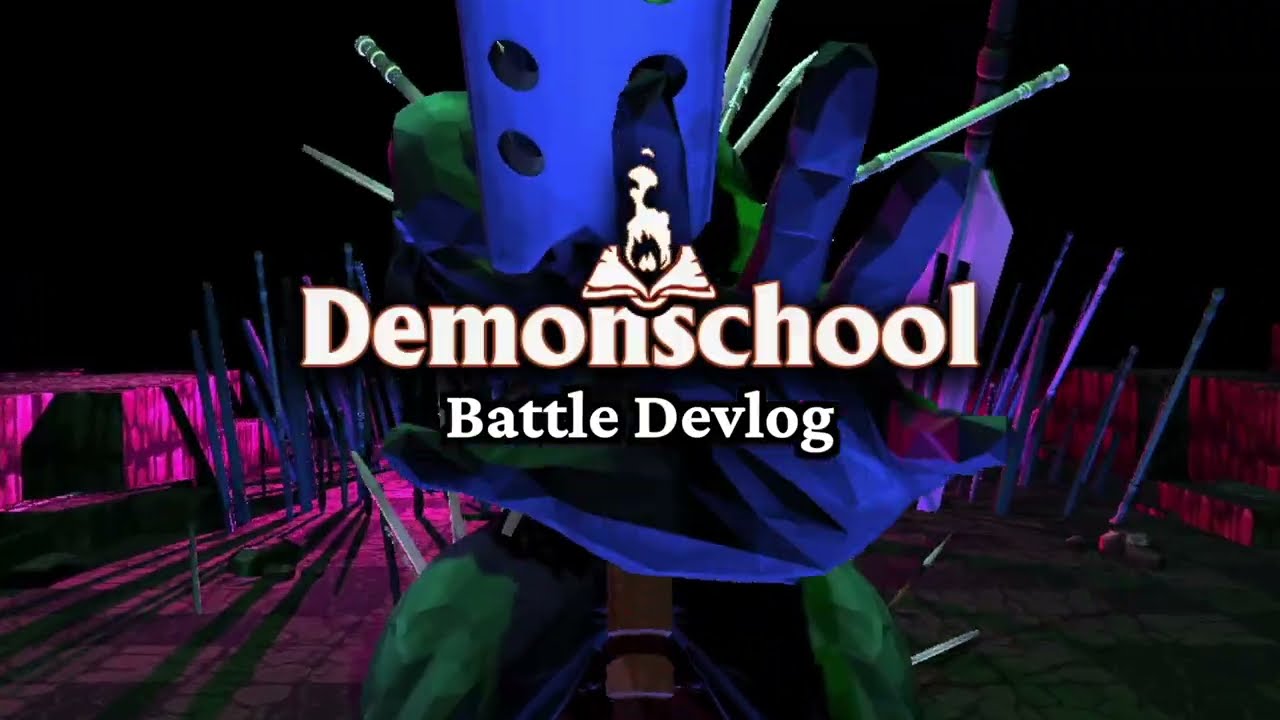 Demonschool Devlog 1: Quick battles with no leveling and no experience points