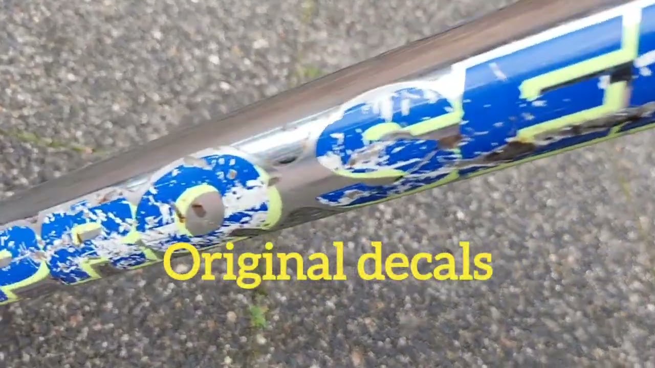 1990 GT BMX PRO SERIES 24 INCH BMX FRAME AND FORK
