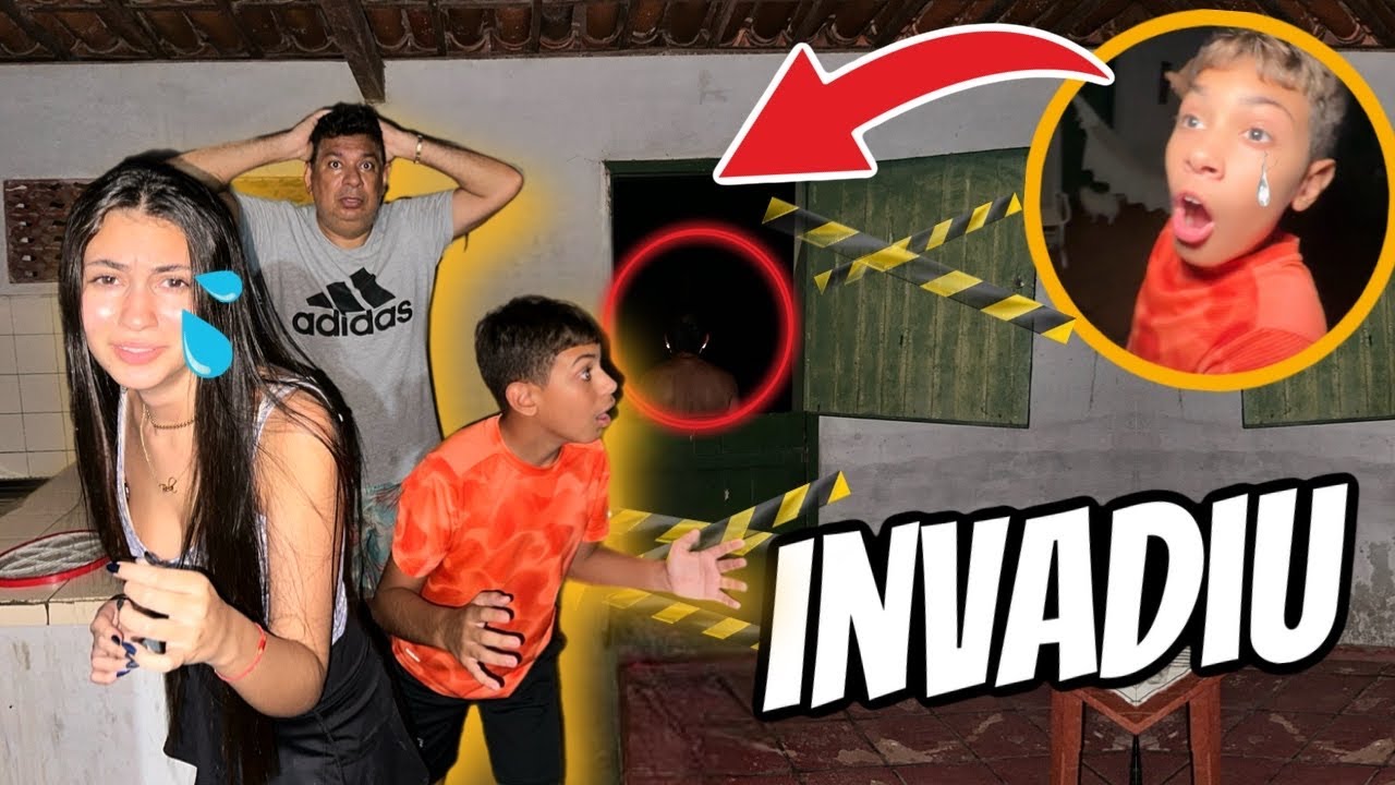 ALGO ASSUSTADOR ACONTECEU NA FAZENDO ABANDONADA 😨 TEM ALGUEM TENTANDO INVADIR A FAZENDA E QUE SERÁ?