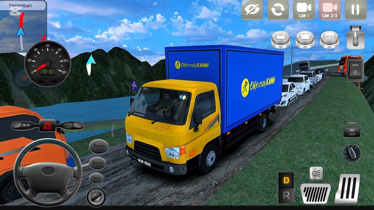 MiniTruck Simulator Vietnam Cement Delivery on Muddy Roads | Vietnam Map Android Gameplay