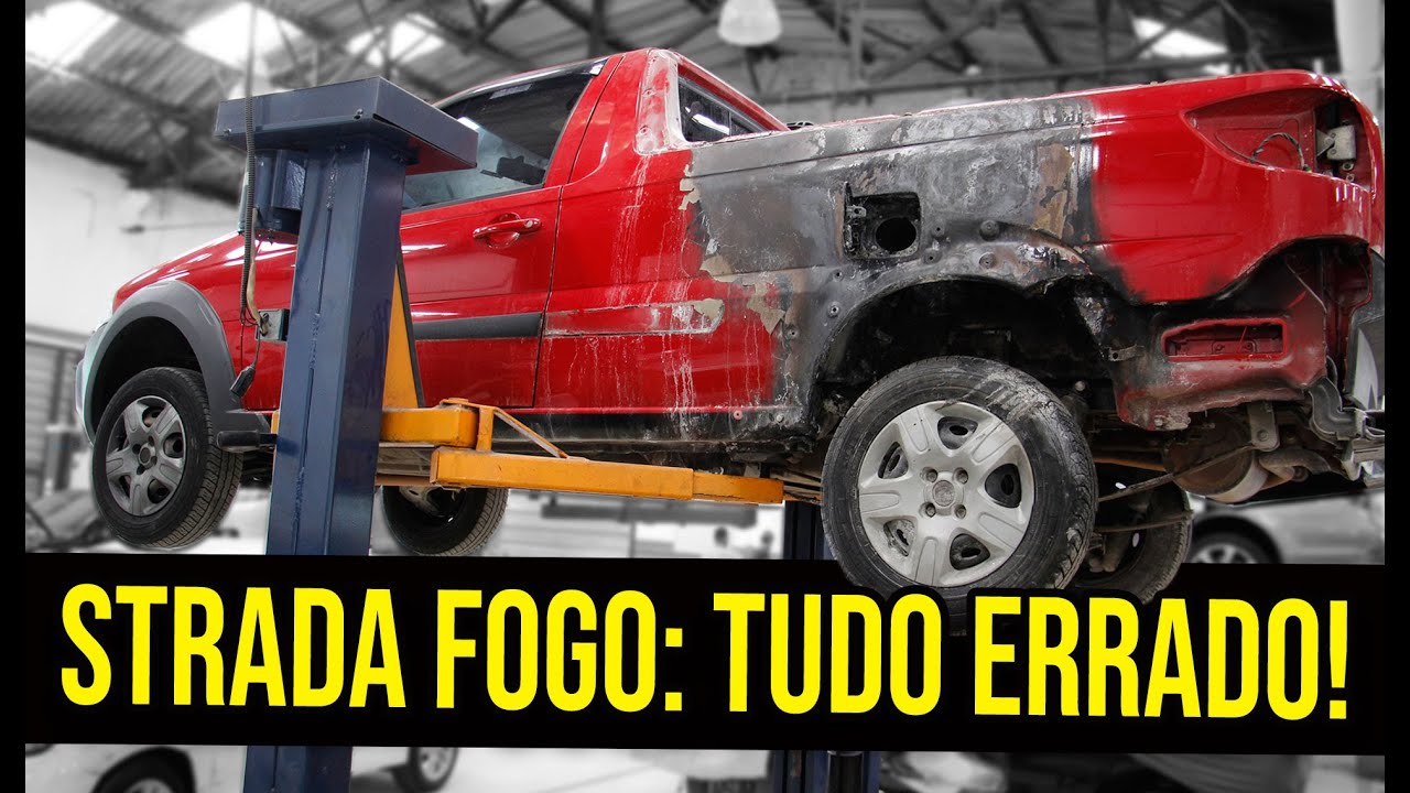 Strada que pegou fogo: problemas e mais problemas... | Bati Meu Carro