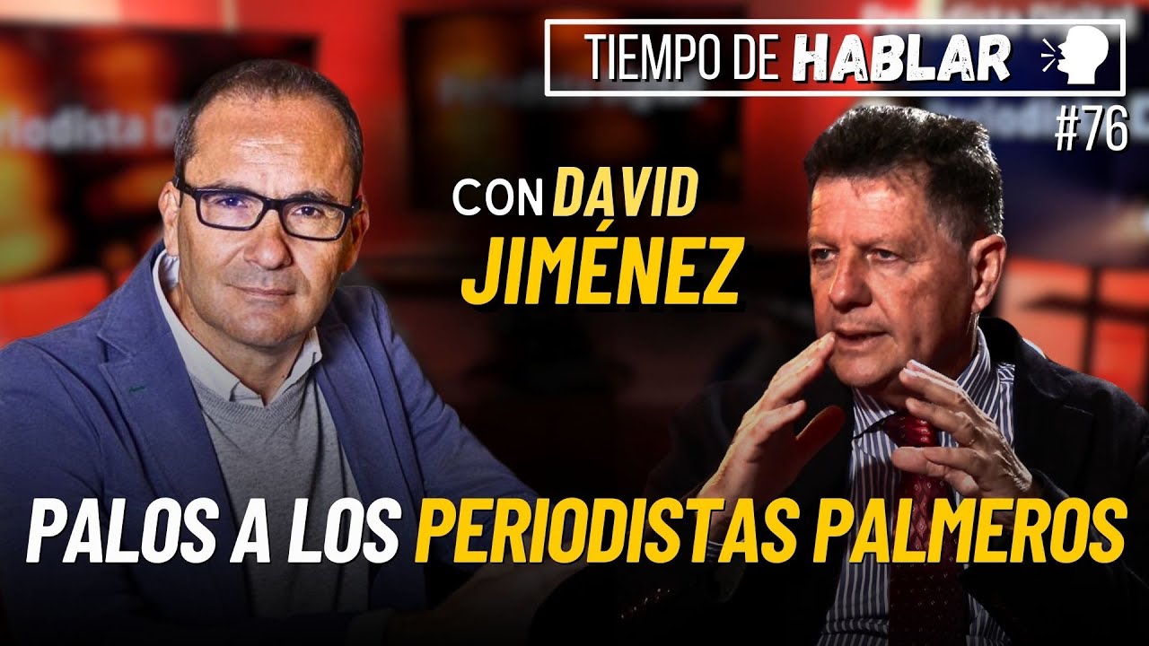 David Jiménez no se corta: palos a los periodistas palmeros, ‘ley Begoña’ y degradación de la prensa