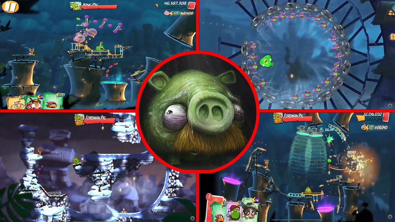 Angry Birds 2 DC KPP Boss Battle Compiliation Part1