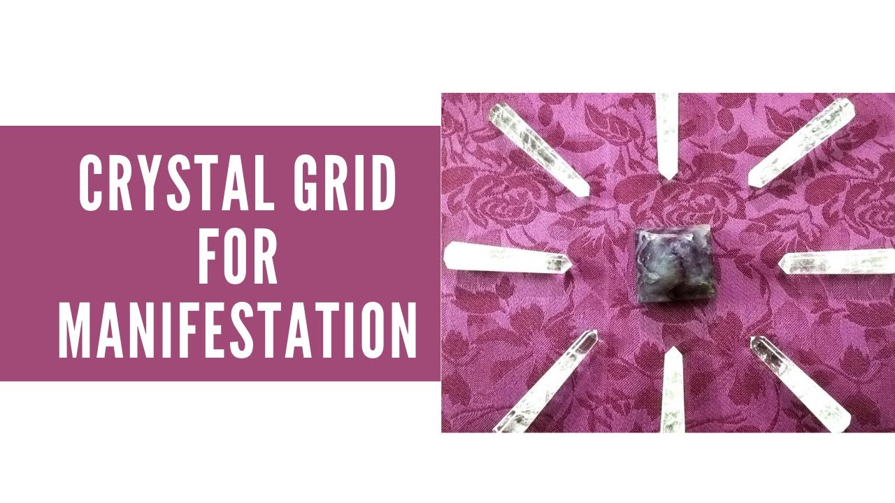 How to make a crystal grid for manifestation | Angels Miracle