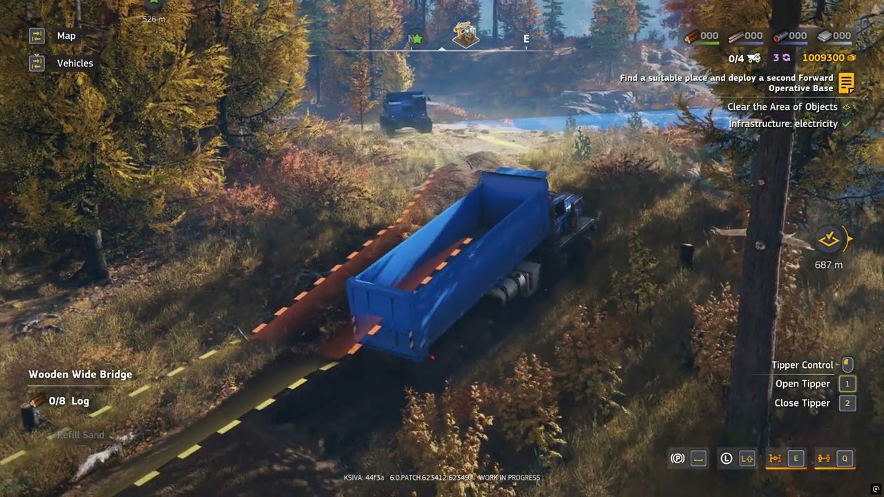 RoadCraft -  Sand refill priority bug