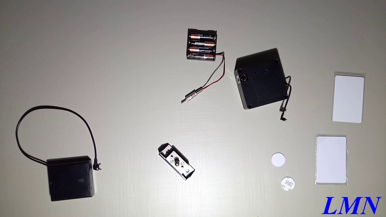 Fechadura Rfid Invisível Para Móveis, Gavetas Portas, Tag