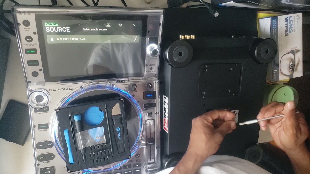 SSD installation in Denon dj prime media player ...