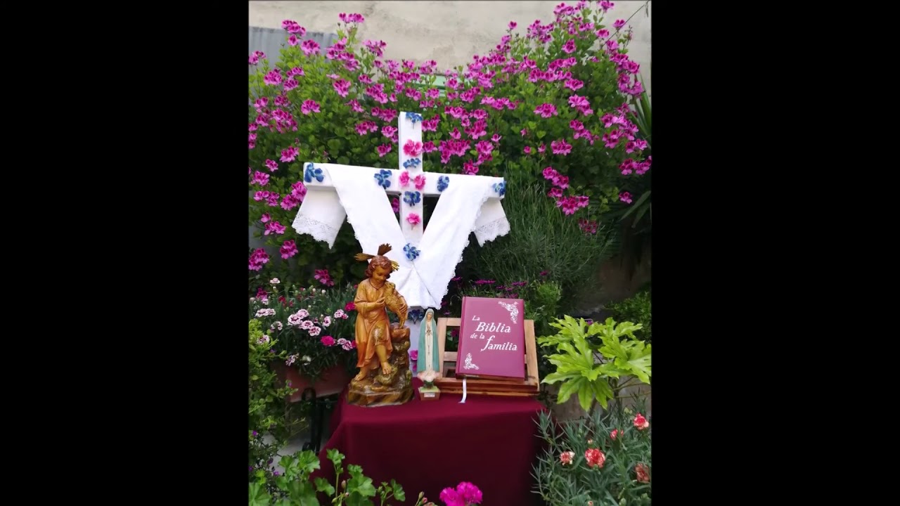 Cruces de Mayo 2020 desde la ventana