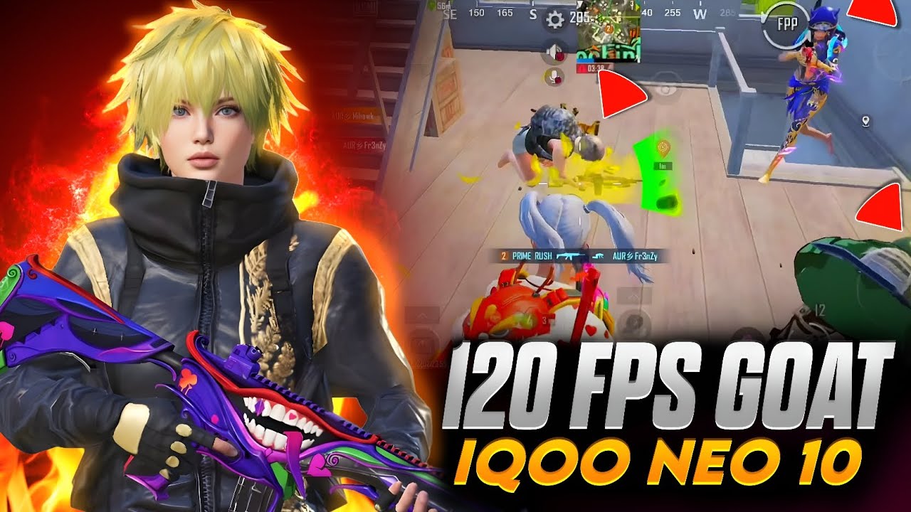 Finally IQOO NEO 10!!🔥•POWER OF 120 FPS🔱•BGMI PERFORMANCE CHECK📈•4.2 UPDATE GAMEPLAY 