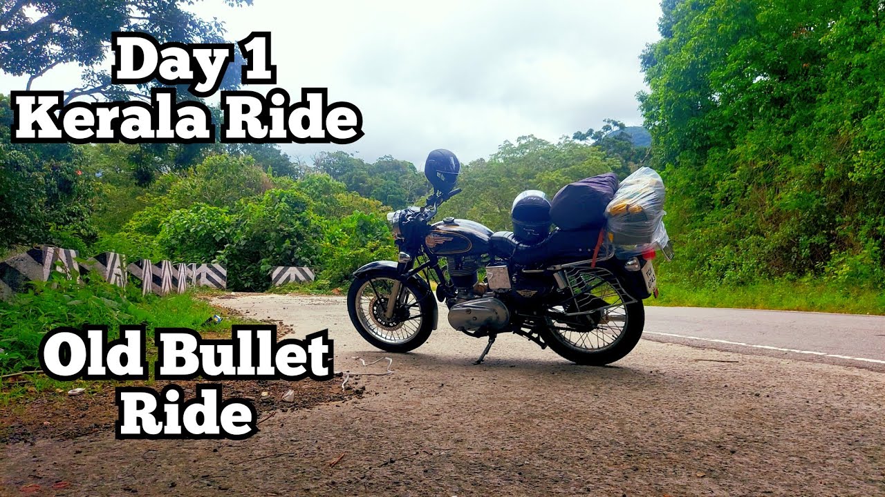 Day:1 Kerala Ride | Varkala Beach | Old Bullet Ride | gokulg