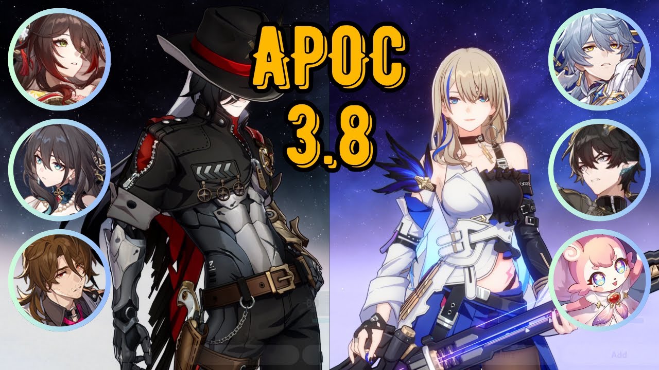 Space Cowboy rock 'n' roll | Boothill & Serval | Apocalyptic Shadow 3.8 Stage 4 | Honkai: Star Rail