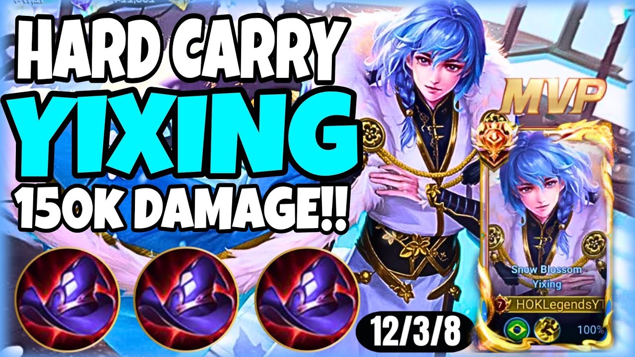 YIXING HONOR OF KINGS | YOU MUST USE THIS BUILD!! - RANK S7 EPIC