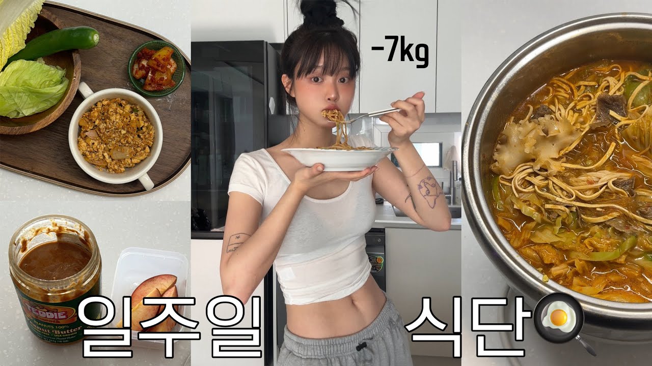 -7kg 유지어터의 다이어트 식단 모음집 🍽️ 두부면 팟타이﹒다이어트 마라탕﹒존맛땅버﹒두참쌈﹒마라오트밀 죽 등등