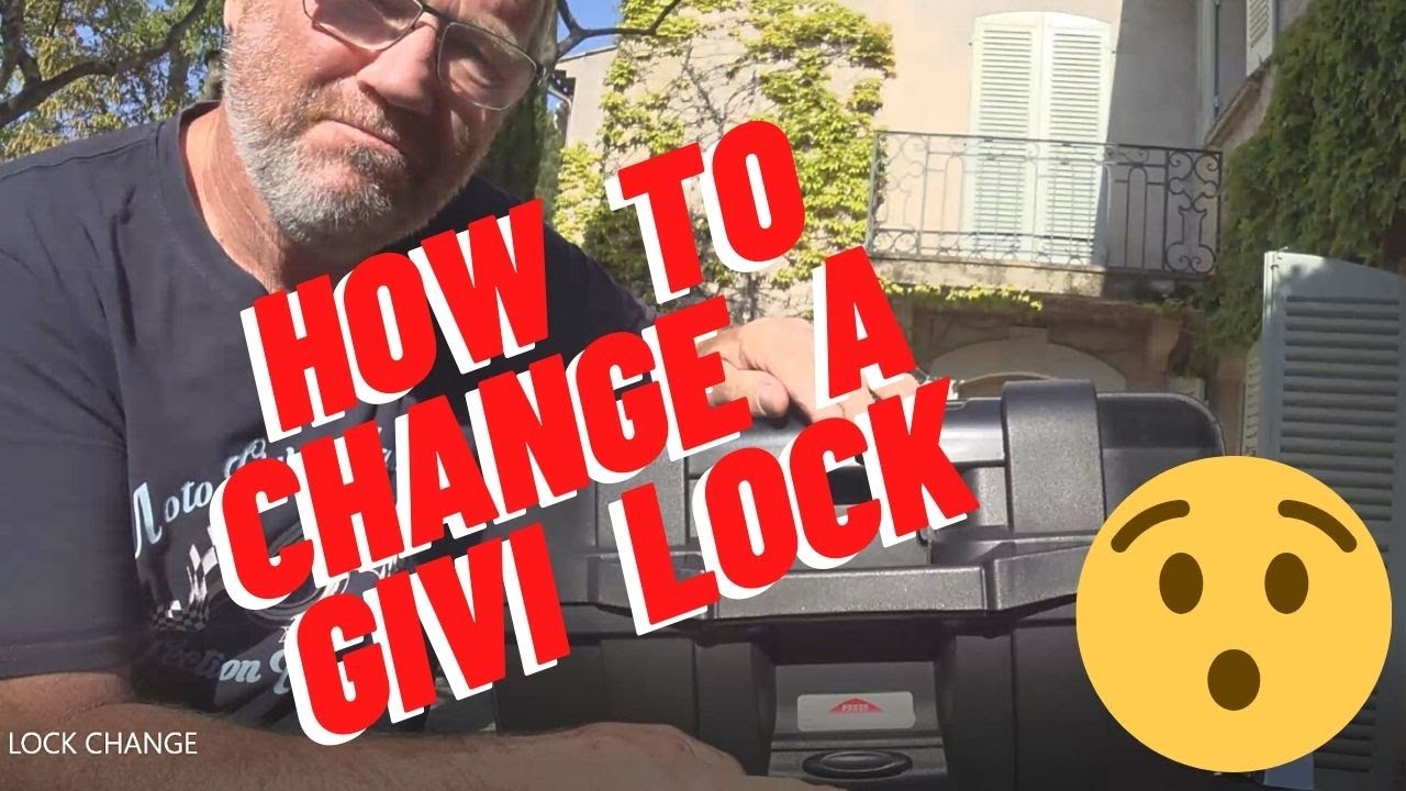 HOW TO CHANGE A GIVI LOCK