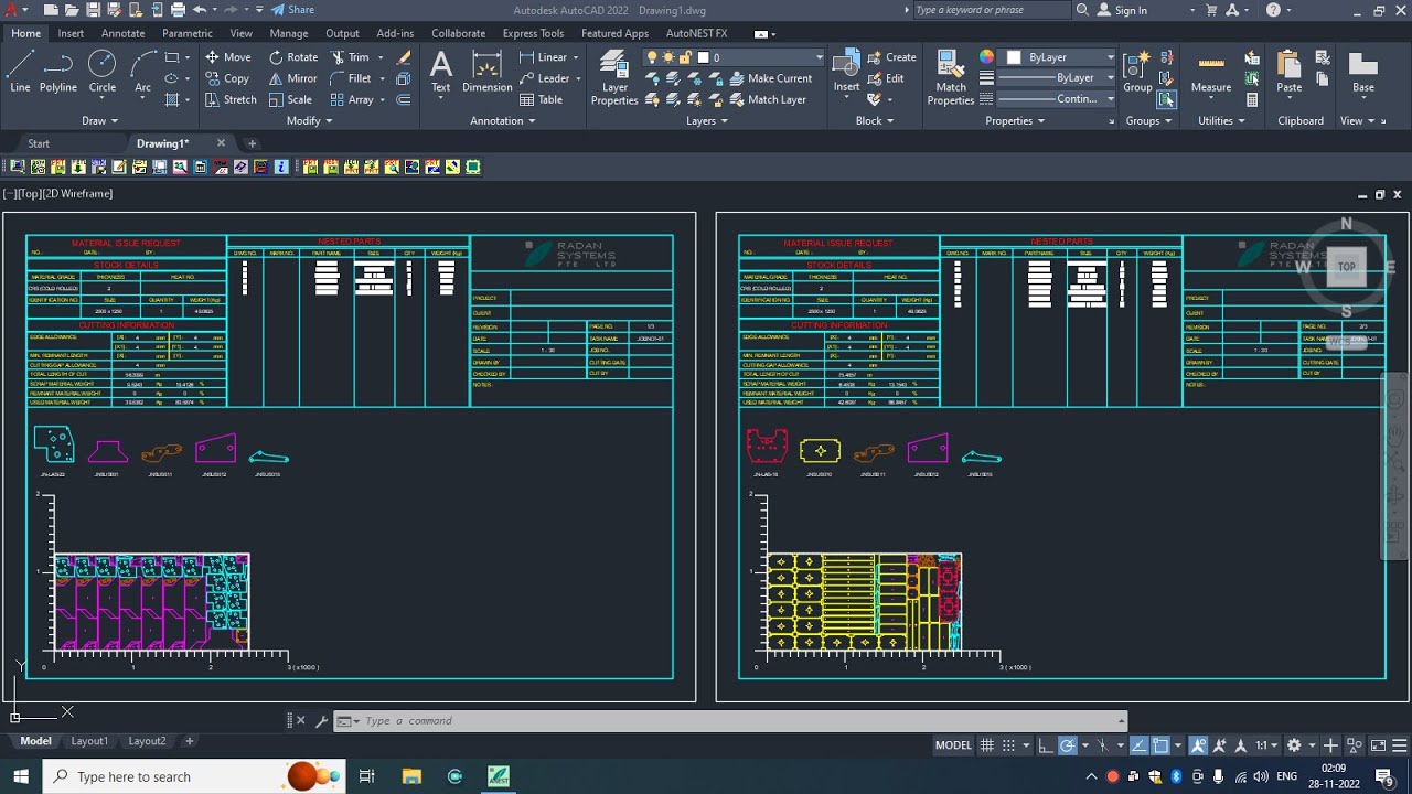 Autonest-FX 9.8(L) overview installtion / AutoCAD Autonest.