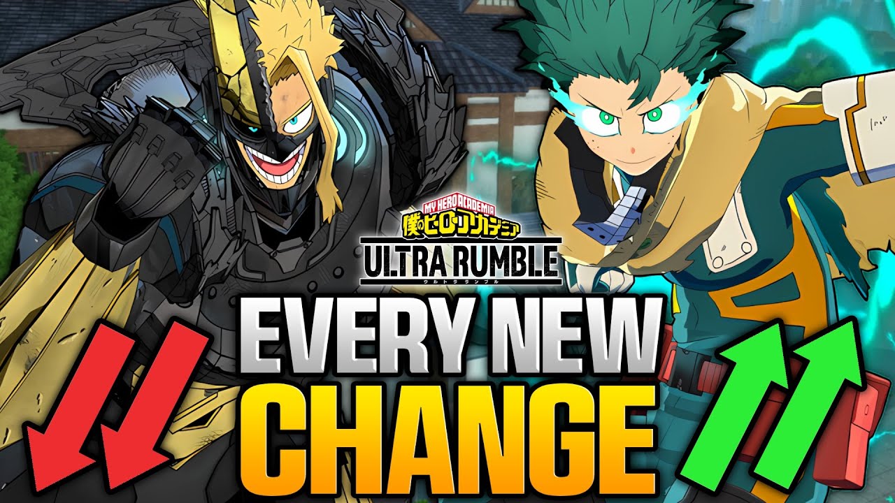 *ITS ABOUT DAMM TIME* ALL NEW CHANGES IN MY HERO ULTRA RUMBLE SEASON 15