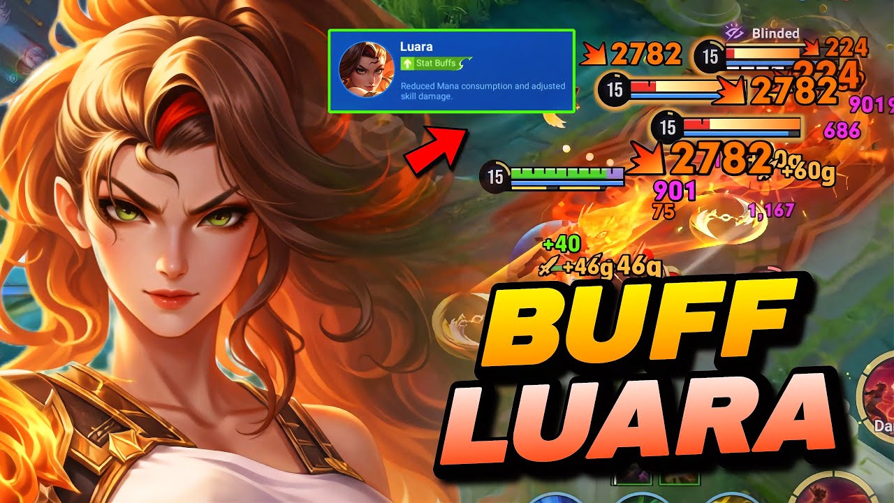 BUFF LUARA 100% CRIT RATE + SEMI TANK BUILD IS THE NEW META IN FARM! | HONOR OF KINGS