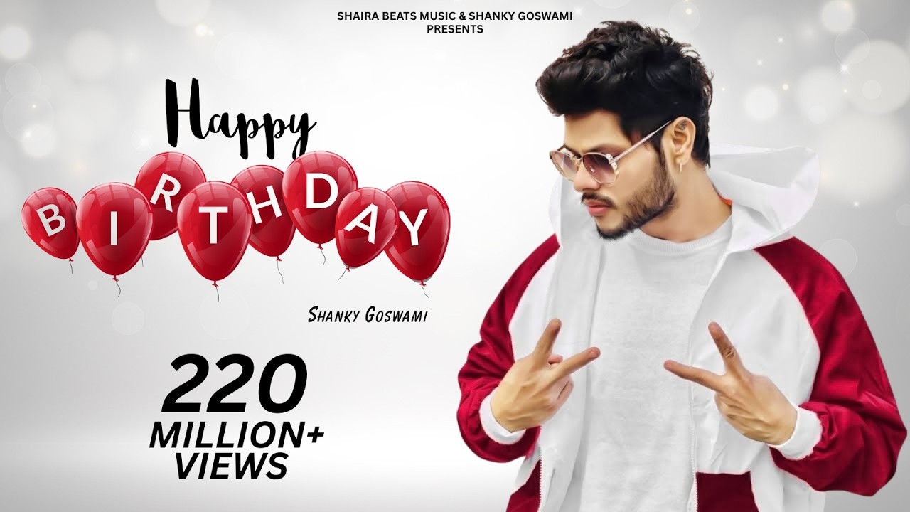 Happy Birthday ( Official Video ) Shanky Goswami | New Haryanvi Songs Haryanavi 2023 | Vikram Pannu