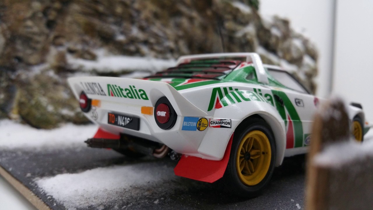 🛠️ Diorama Asphalt/Snow 1/24 Build Up