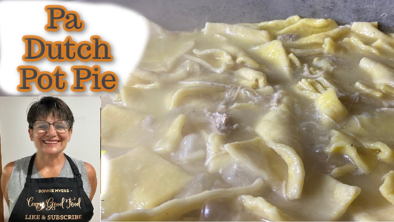 Homemade Pa. Dutch Pot Pie (how to make dough) Easy Step by Step