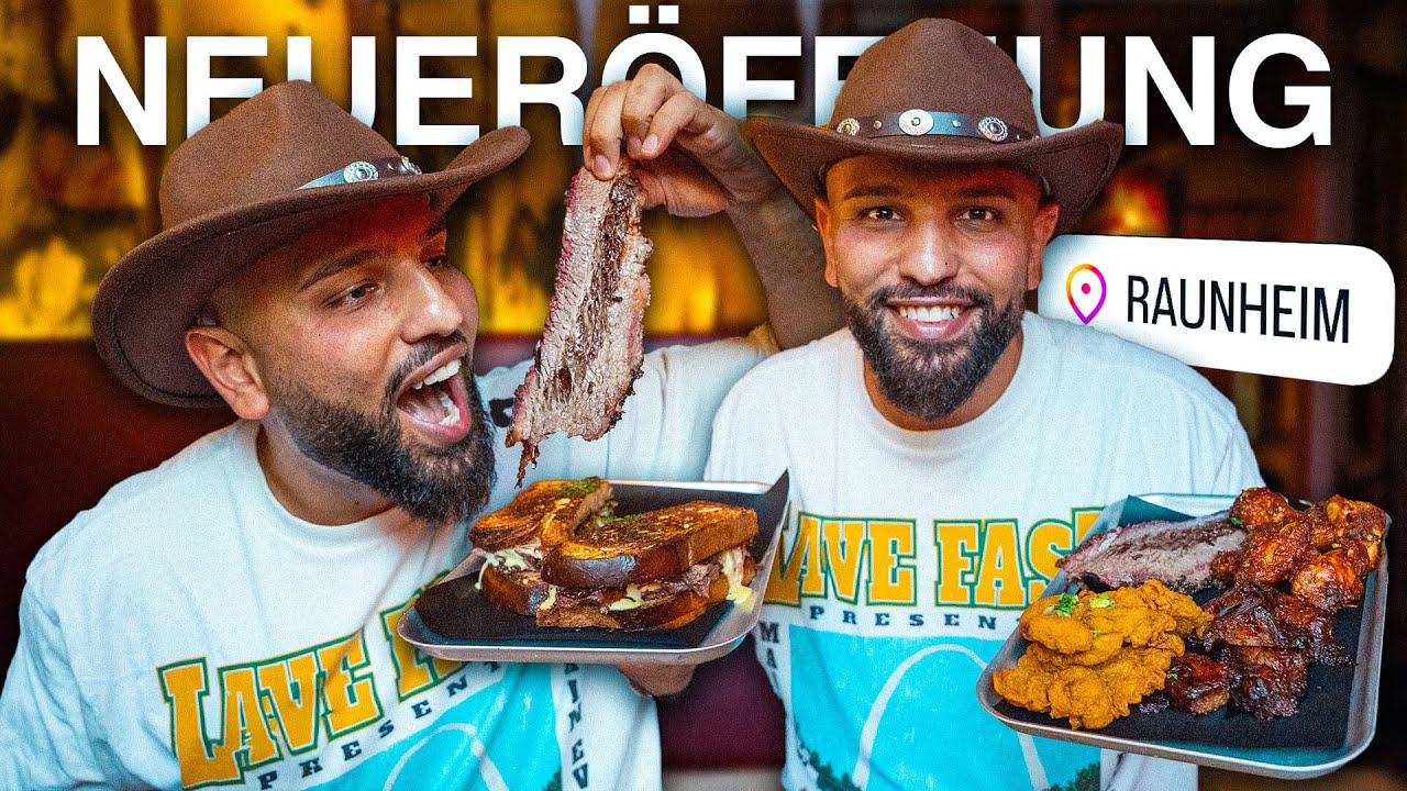 Neueröffnung mit US-Smoker! So schmeckt echtes Cowboy-Fleisch in Raunheim 🔥🇺🇸