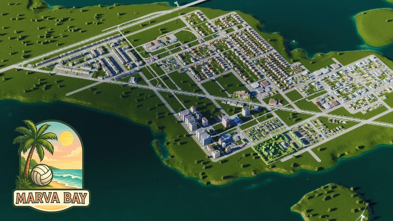 Marva Adası'na Hoş Geldiniz | 2S1B | Cities: Skylines 2