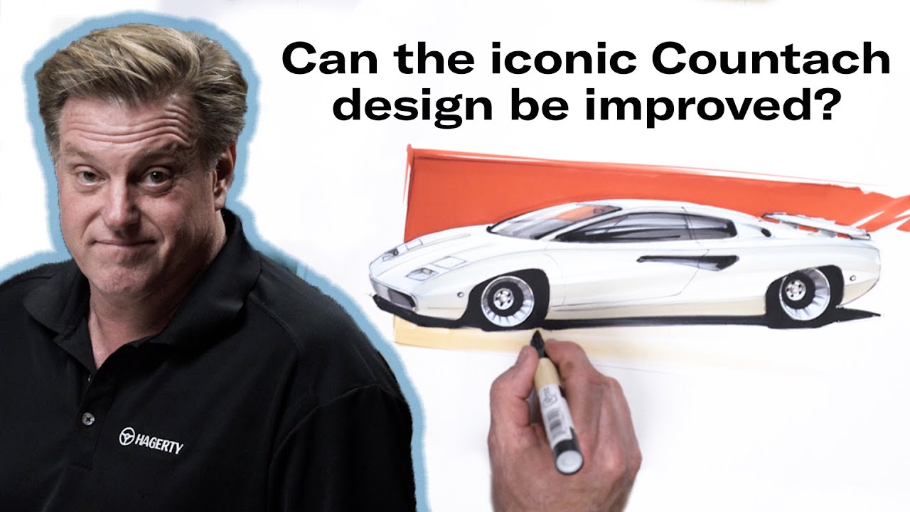 Redesigning an 80s icon: the Lamborghini Countach | Chip Foose Draws a Car - Ep. 13