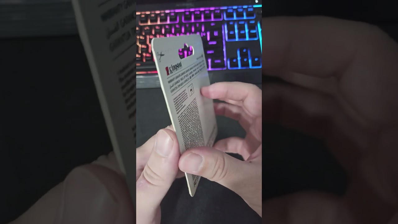 КУПИЛ ПОДДЕЛКУ В СБЕРМЕГАМАРКЕТ. НЕОРИГИНАЛЬНАЯ КАРТА ПАМЯТИ KINGSTON CANVAS на 256Gb  #shorts