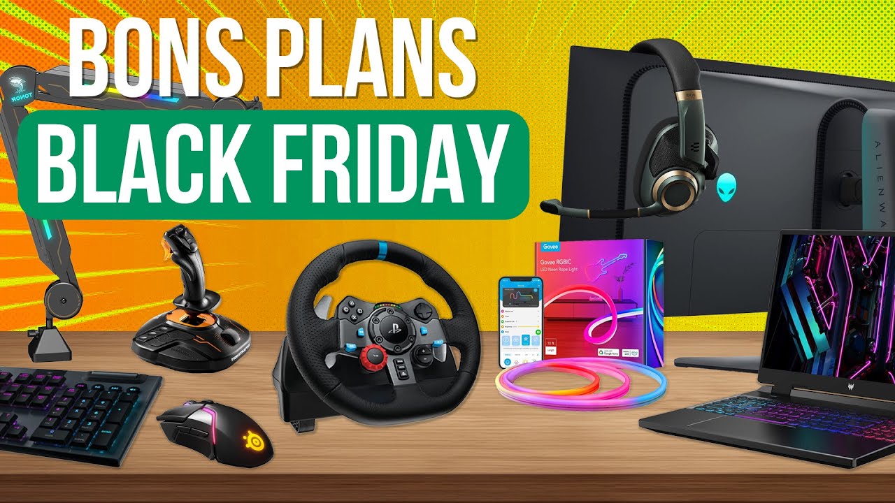 BLACK FRIDAY #3 - DES BONS PLANS ACCESSOIRES PC GAMER