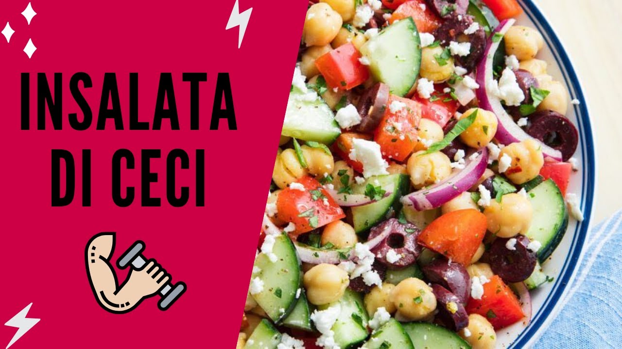 Insalata di ceci super proteica