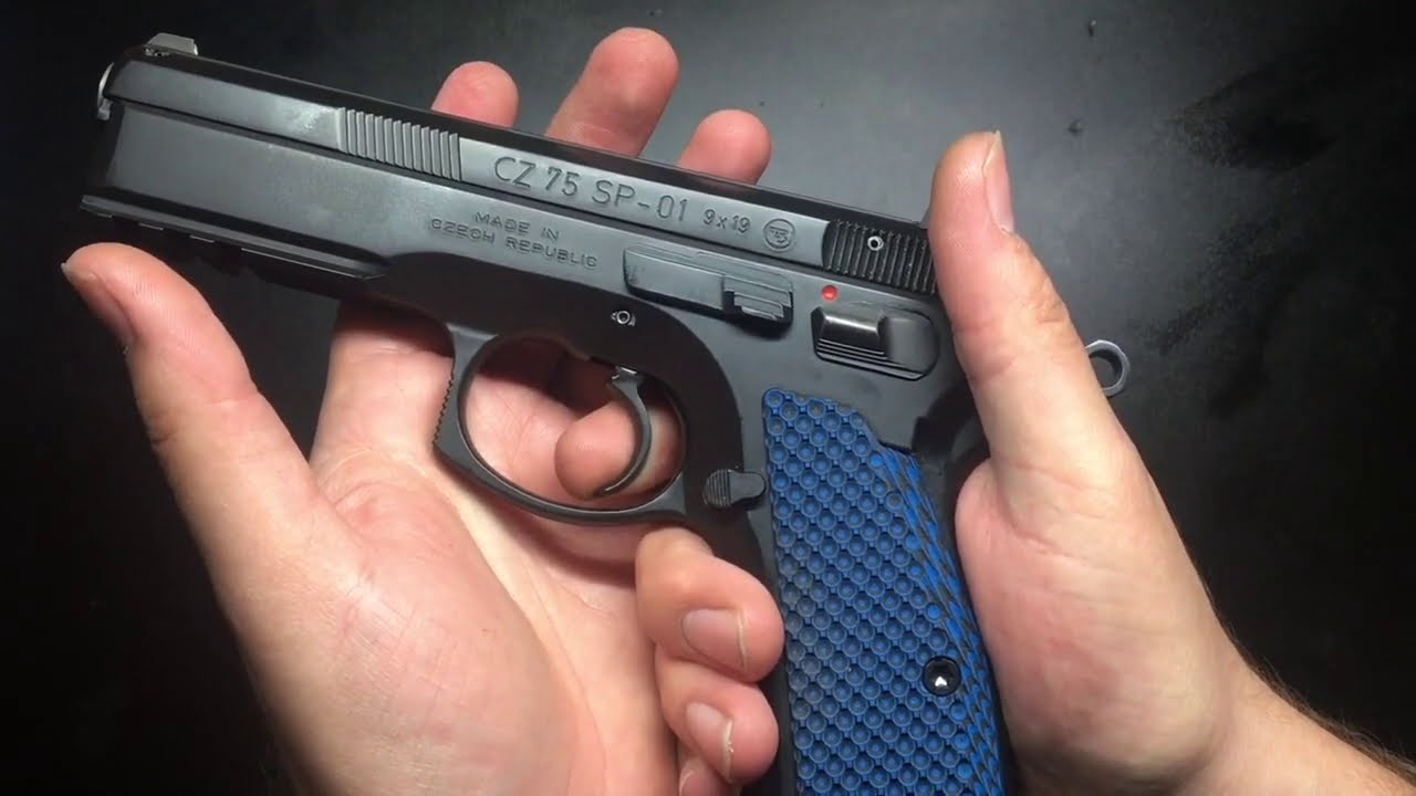 CZ 75 Cajun Gun Works Short Reset Kit SRS-1 install (safety model only)