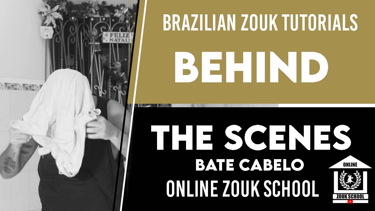 Online Zouk School ( behind the scenes ) | Infinity Move (Hair swing) | Brazilian Zouk Tutorials