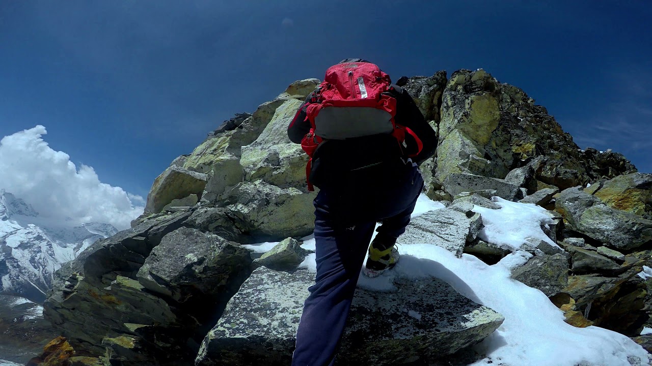 Yala Peak final stretch clip.Langtang,Nepal 2021.