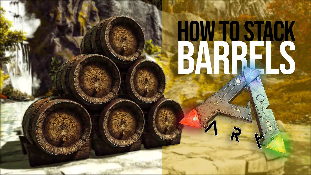 How To Make A Beer Barrel Stack in ARK: Survival Evolved