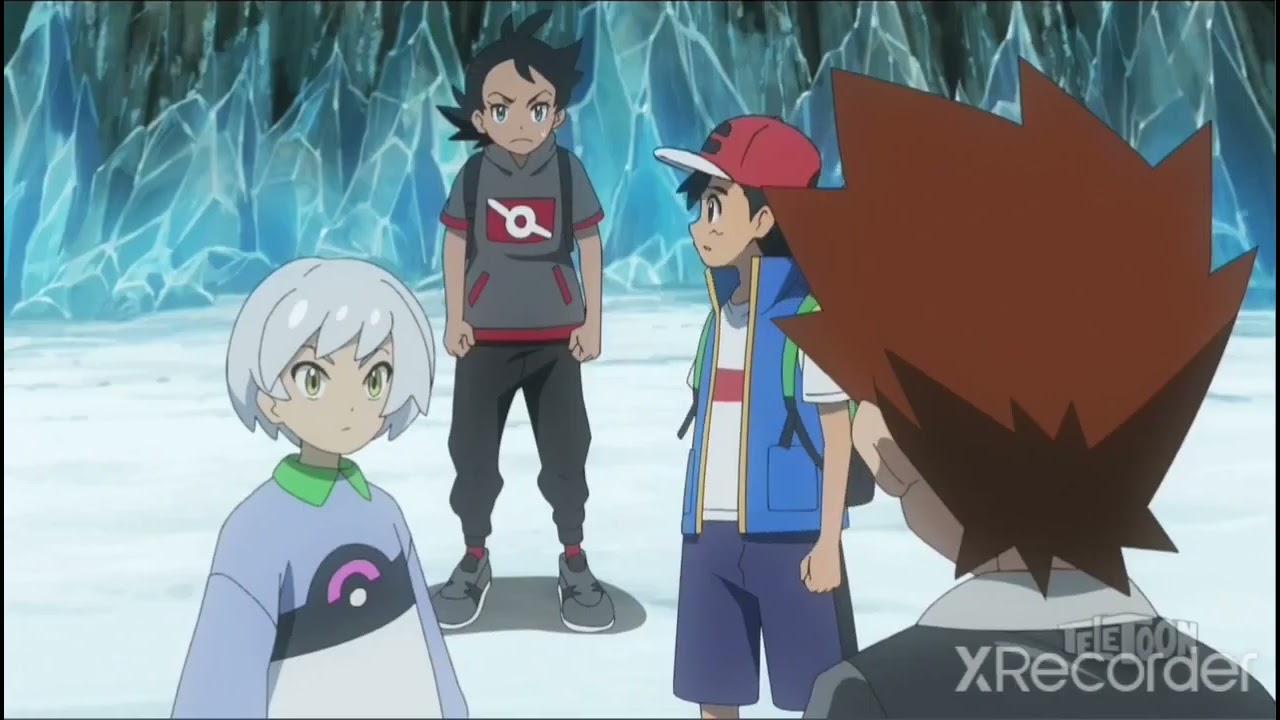 Gary teases Goh in Pokemon Ultimate Journeys
