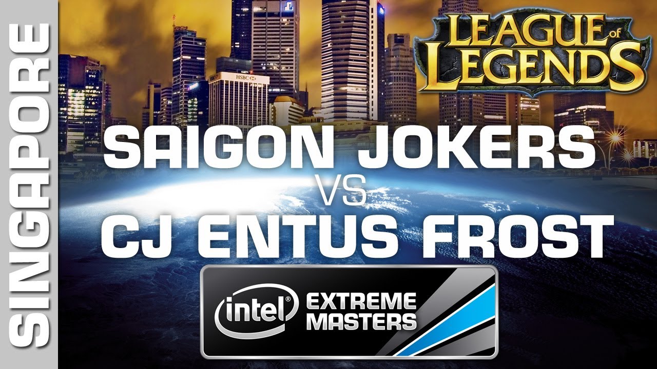 CJ Entus Frost vs. Saigon Jokers - Game 1 - Semifinal PT - IEM Singapore - League of Legends