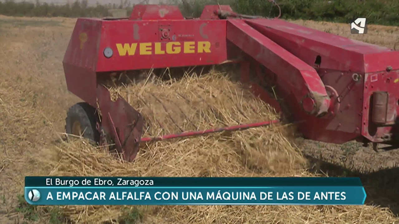 Puesta en marcha de una empacadora antigua