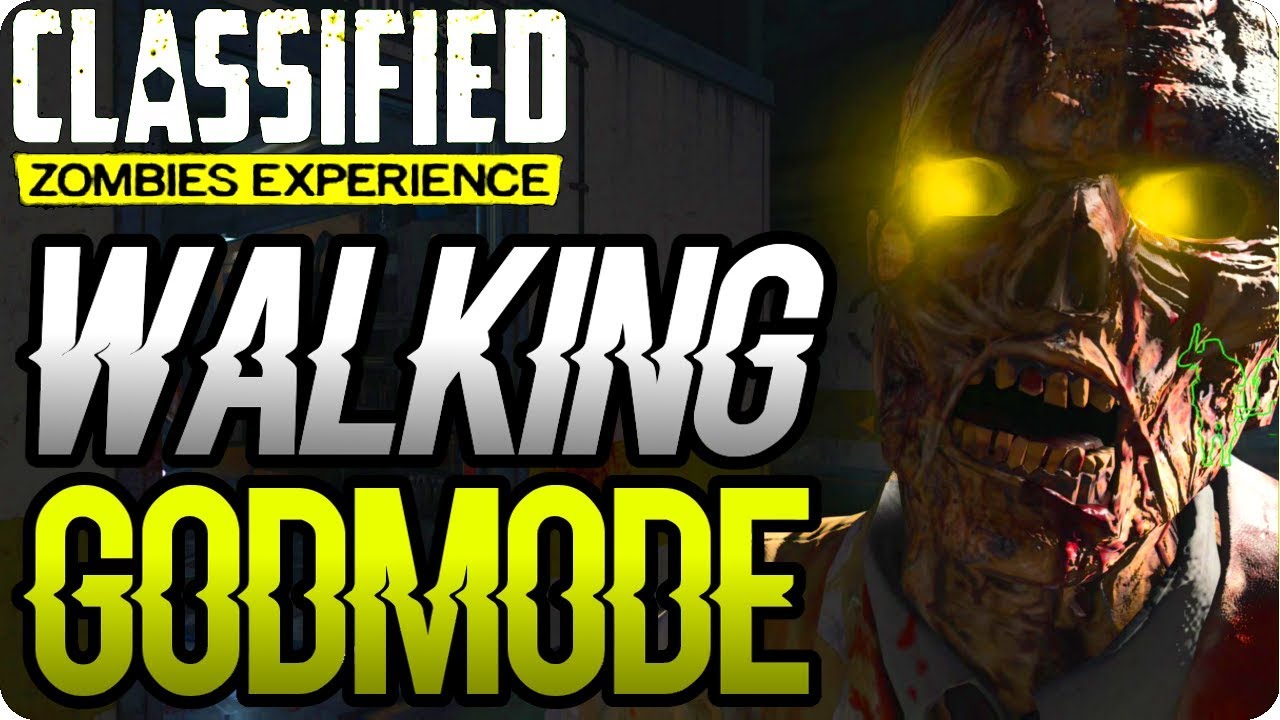 BO4 Zombie Glitches: WALKING GODMODE INVINCIBILITY GLITCH CLASSIFIED - Black Ops 4 Zombie Glitches
