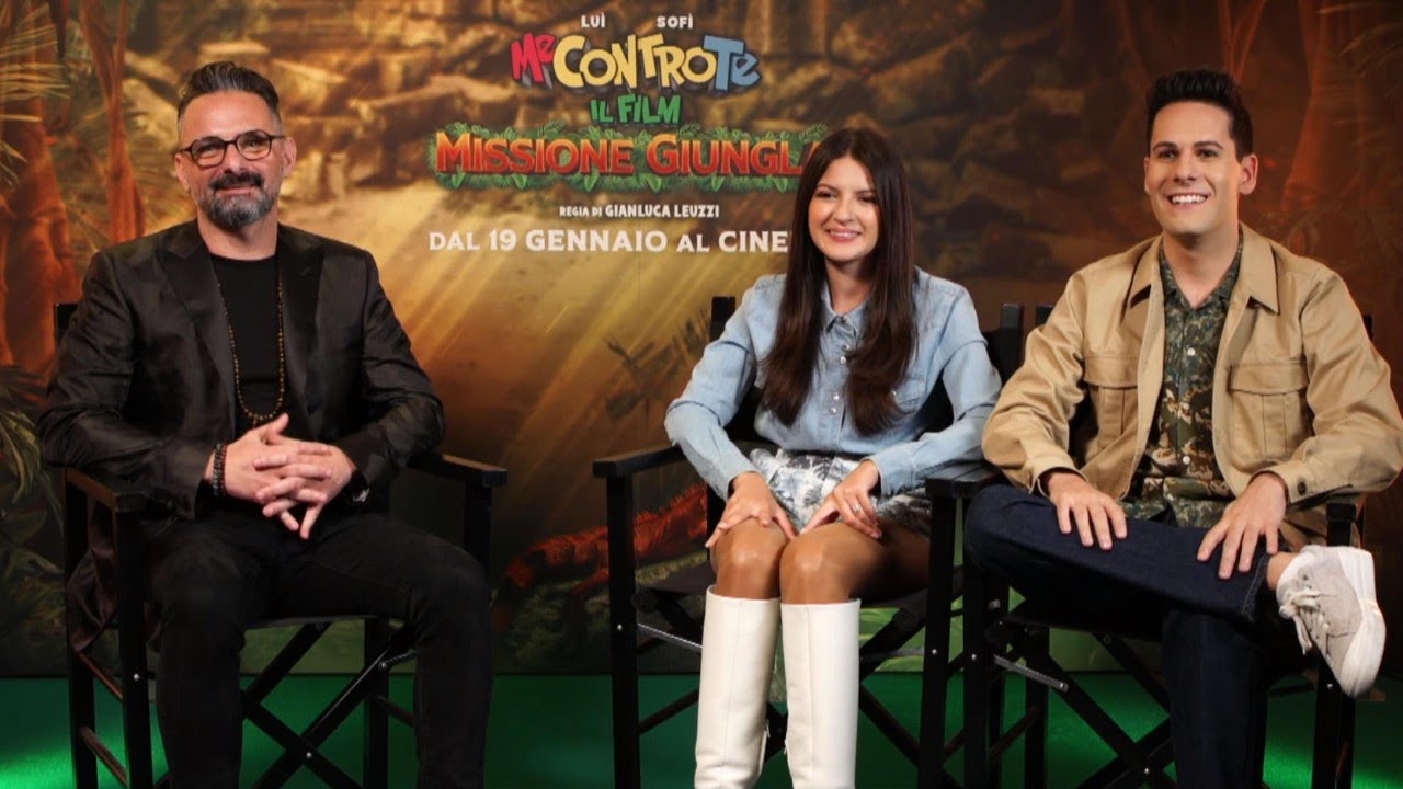 ME CONTRO TE IL FILM 4 - MISSIONE GIUNGLA (2023) Intervista a Luì e Sofì  - HD