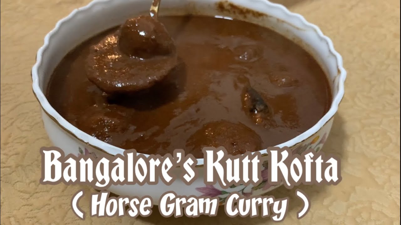 Bangalore’s Kutt Kofta 🧆 #kuttkofta#cutt #bangalorerecipes#koftacurry#horsegramrecipes #kulthi
