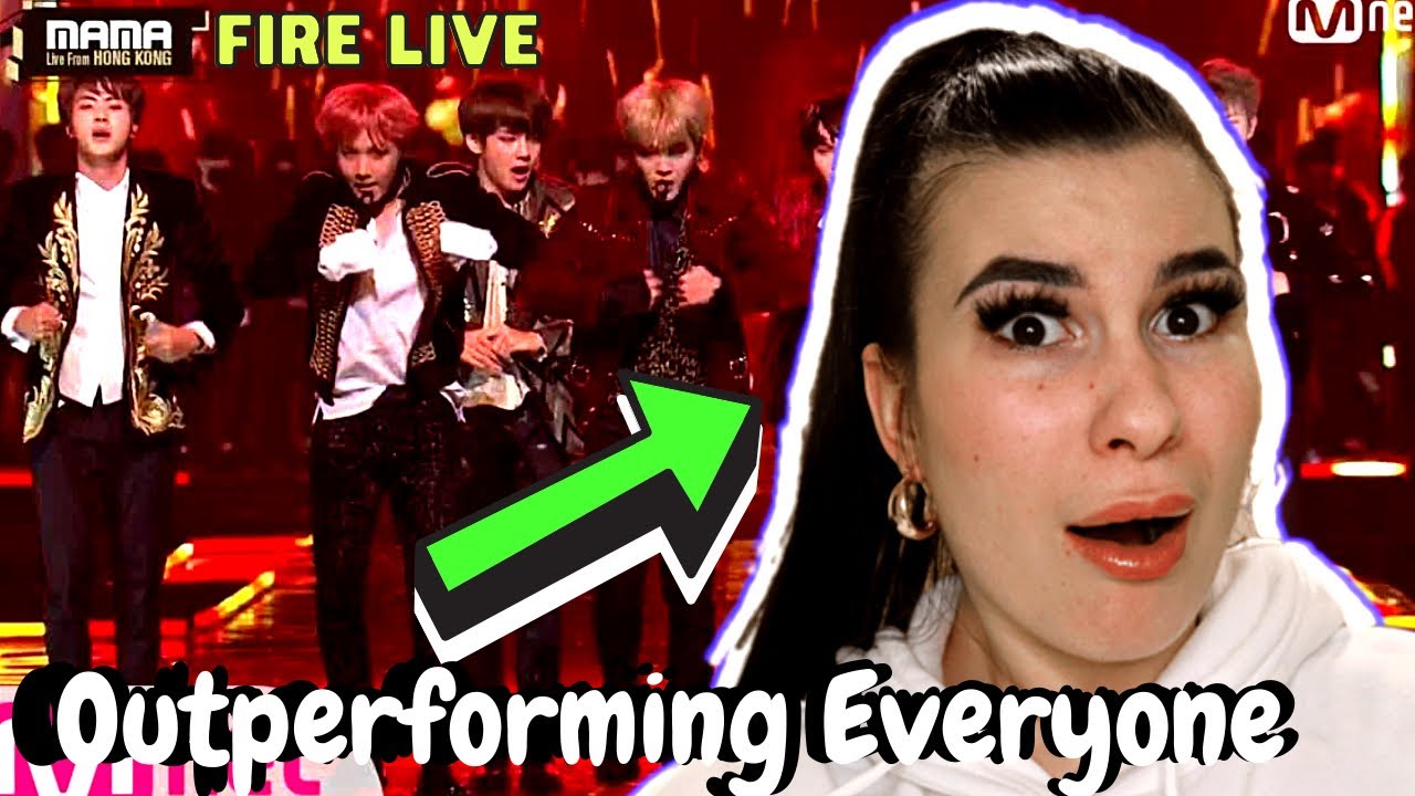 BTS - Fire LIVE (2016 MAMA) | REACTION